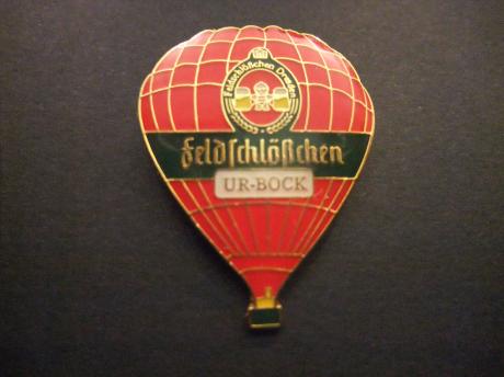 Feldschlösschen UR-Bock Duits bier heteluchtballon